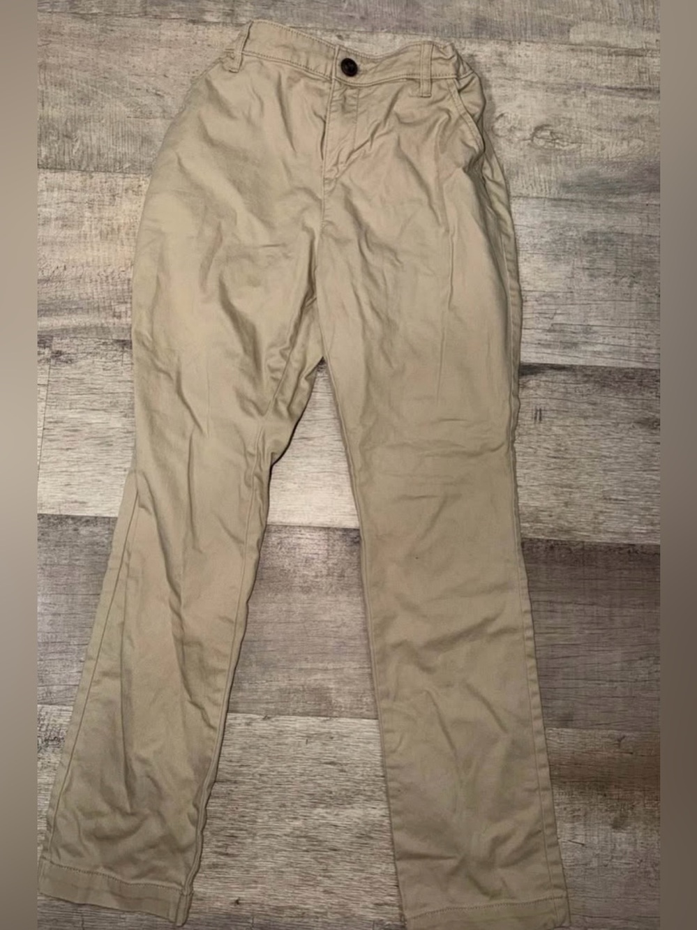 Girls 18 skinny stretch old navy khaki pants